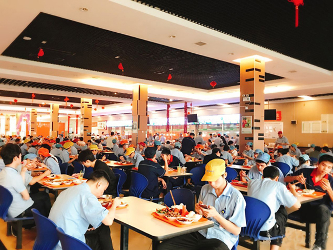 金筷子餐饮入驻状元谷产业园承包员工食堂餐厅