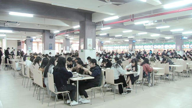 金筷子餐饮入驻农工商职业学院食堂为学子提供安全饮食